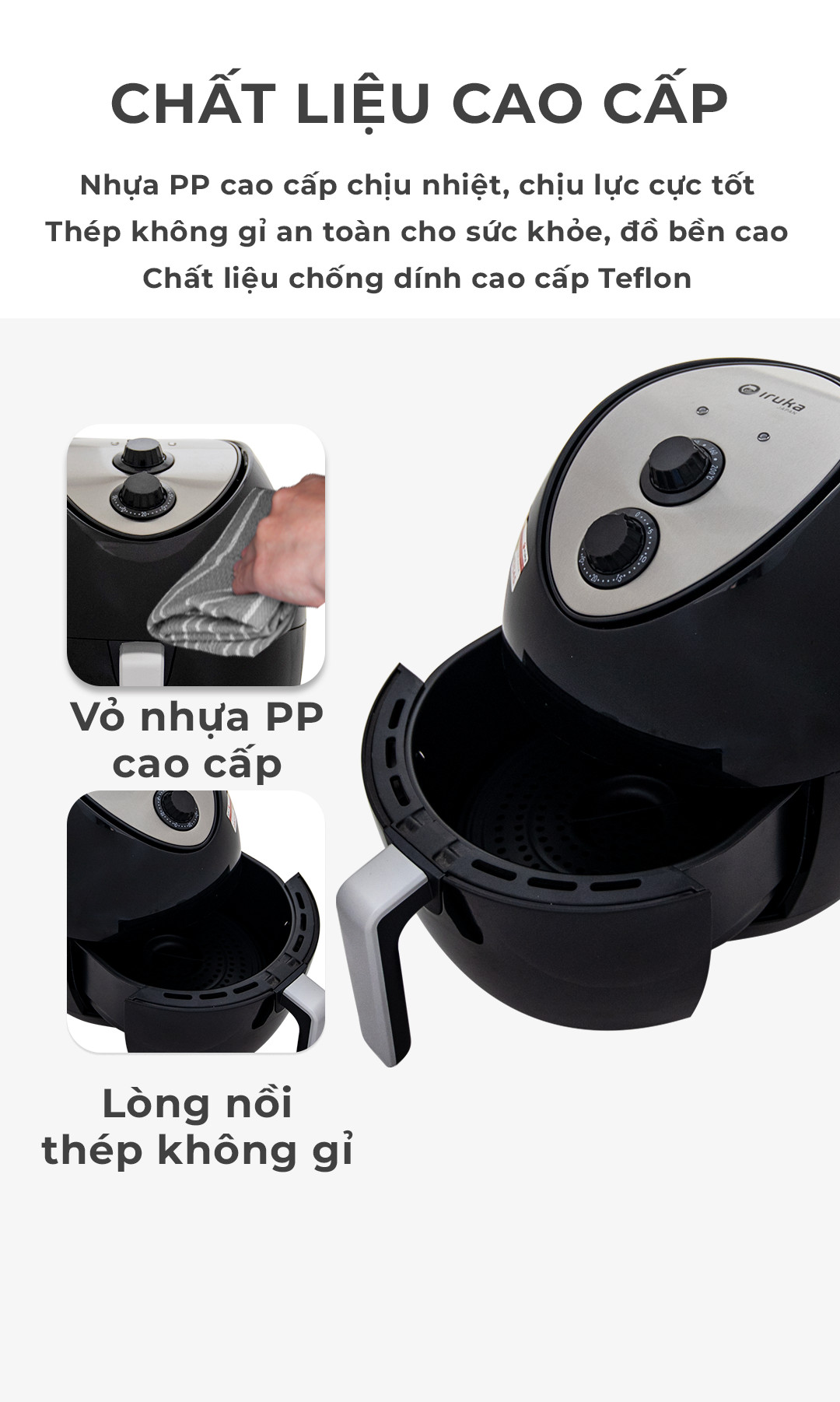 Noi chien khong dau iruka i 68 den IRUKA 0822 5