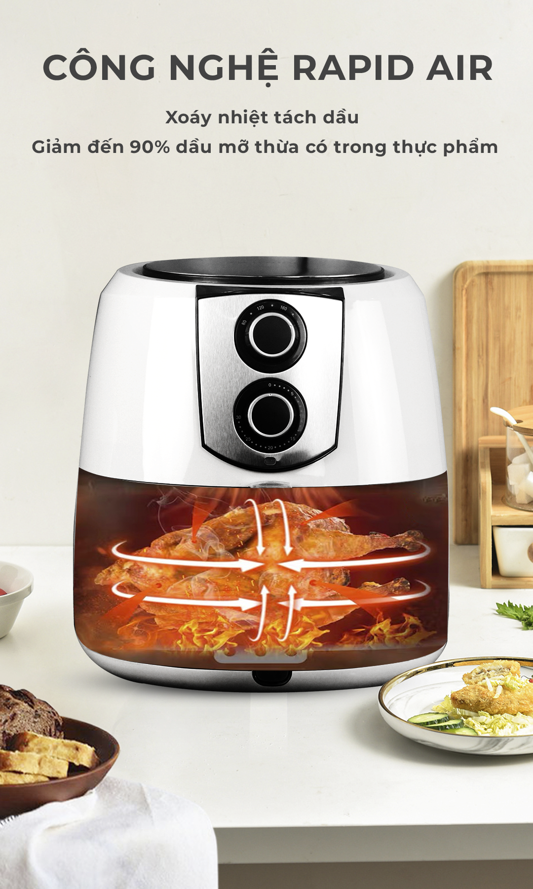 Nồi chiên không dầu Iruka I-67 | IRUKA